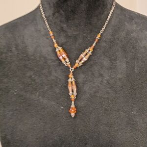 Art Deco Style Necklace 12"